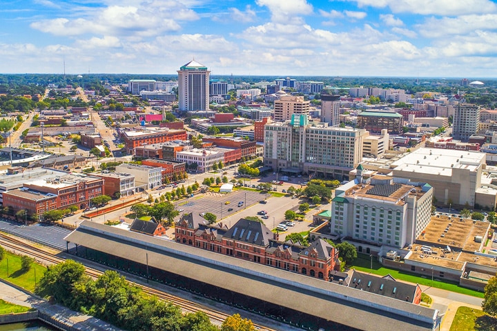 a view of a city